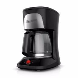 BLACK+DECKER 5-Cup Drip Coffee Maker, Compact Black Coffeemaker thumbnail 1