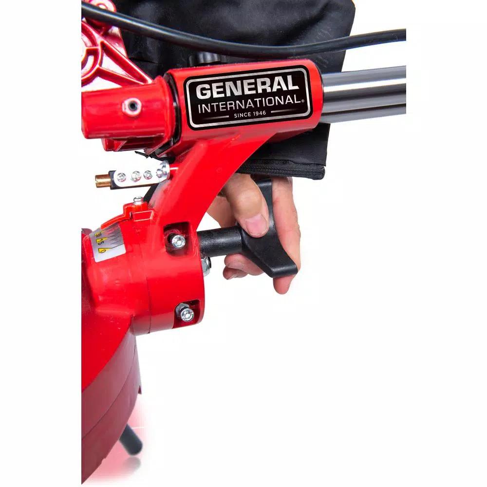 General International 10 in. Sliding Compound Miter Saw with Laser Guidance, 15 Amp, 1800W