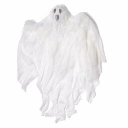 Worth Imports 35 in. Hanging Ghost Decorations, Set of 2 - White Gauzy Halloween Hanging Decor thumbnail 1