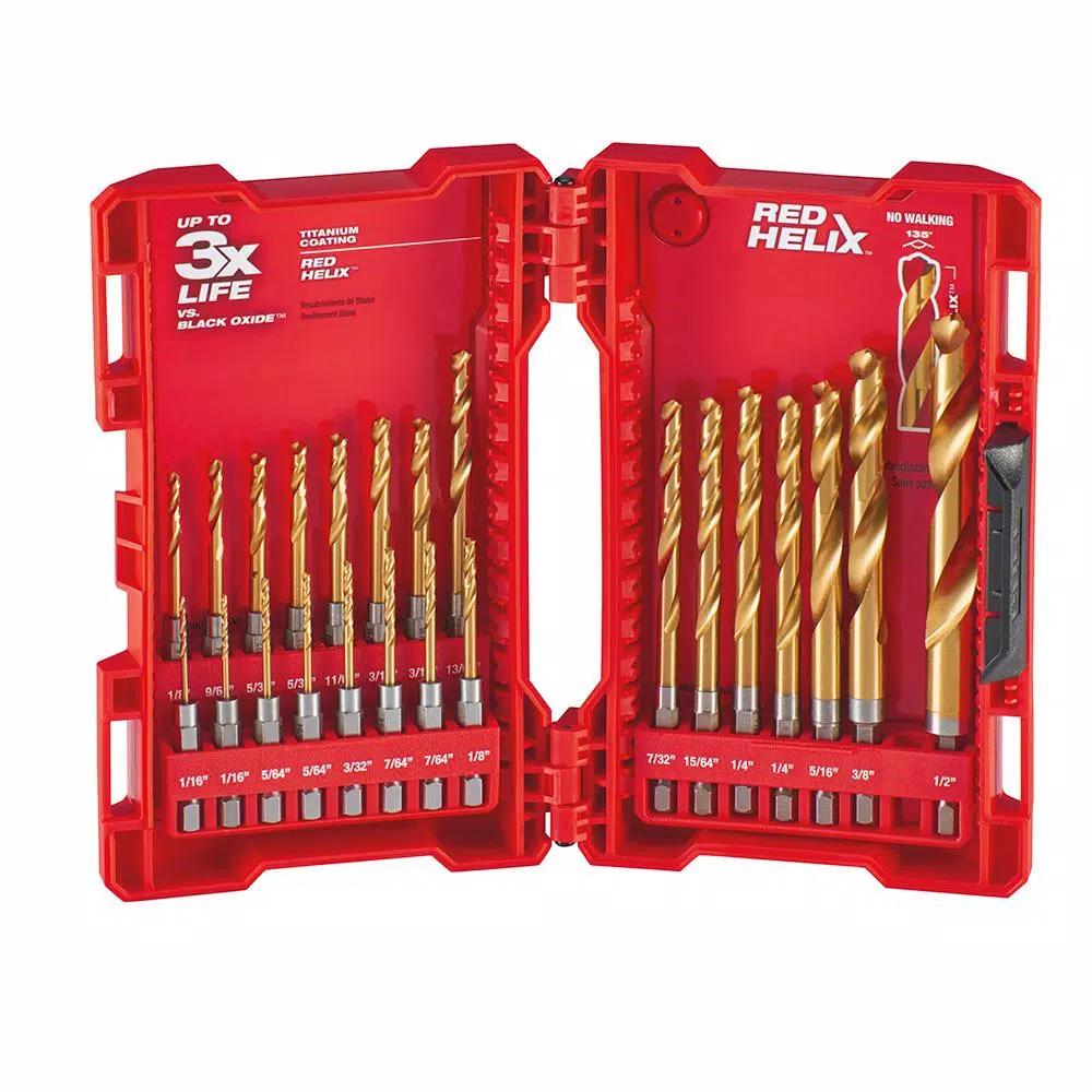 Milwaukee SHOCKWAVE Impact Duty Titanium Drill Bit & Driver Bit Set, 73-Piece