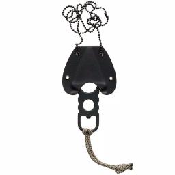 Camillus Heater Boot Neck Knife, 440 Stainless Steel Double Edge Dagger with Bottle Opener thumbnail 2