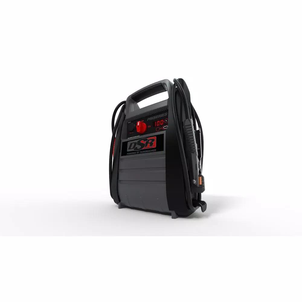 Schumacher ProSeries DSR114 12V Jump Starter, 525 Peak Amps, USB & DC Power