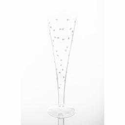 Abigails La Boheme Small Dot Pattern Champagne Flutes, Set of 4 thumbnail 3