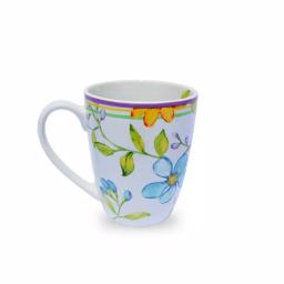 Euro Ceramica Charlotte 16-Piece Floral Multicolor Stoneware Dinnerware Set, Service for 4 thumbnail 3