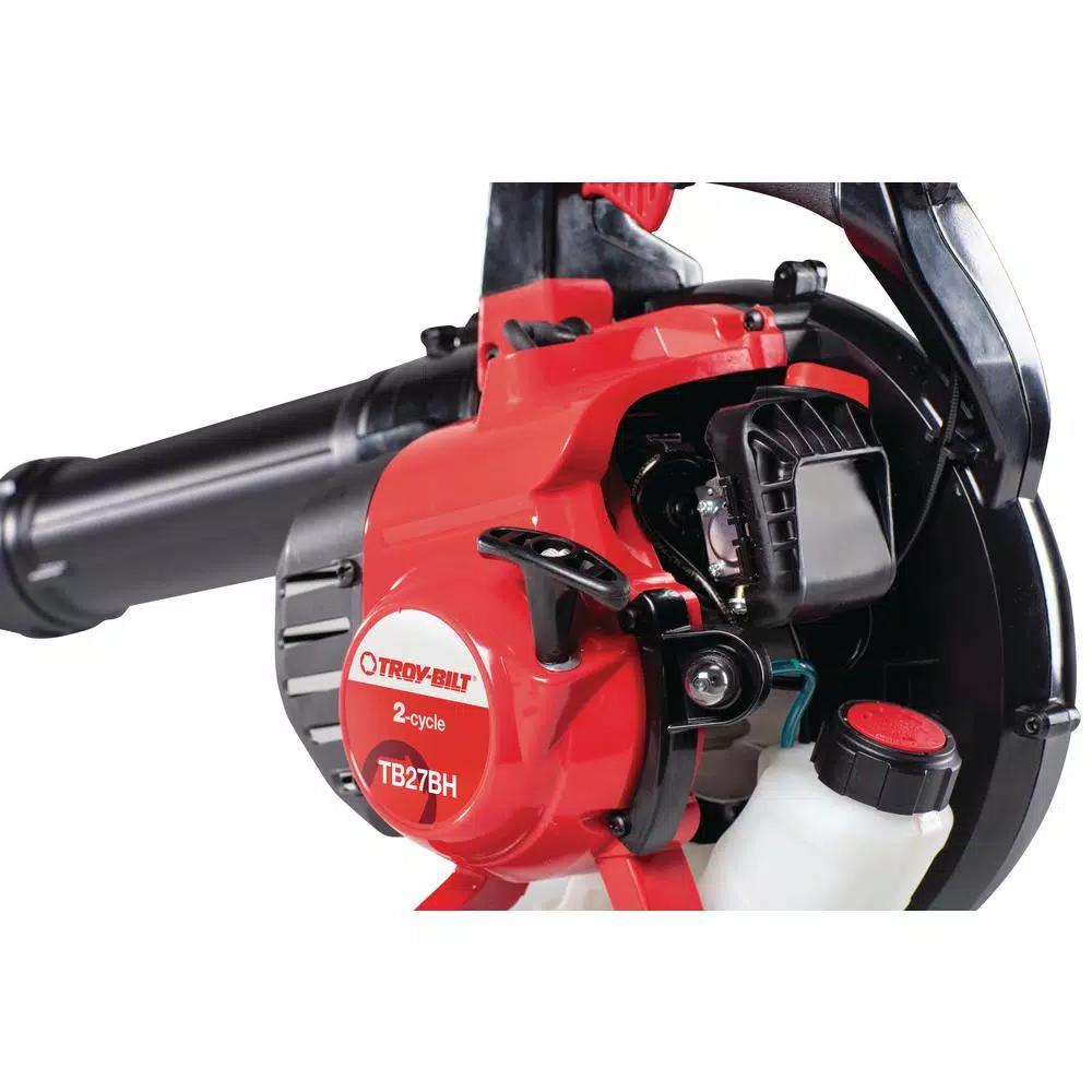 Troy-Bilt TB27BH 27cc 2-Cycle Gas Handheld Leaf Blower, 450 CFM, 205 MPH