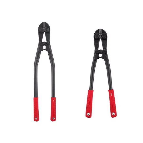Milwaukee 2-Piece Bolt Cutter Set, 30 in. and 18 in. with Forged Steel Blades