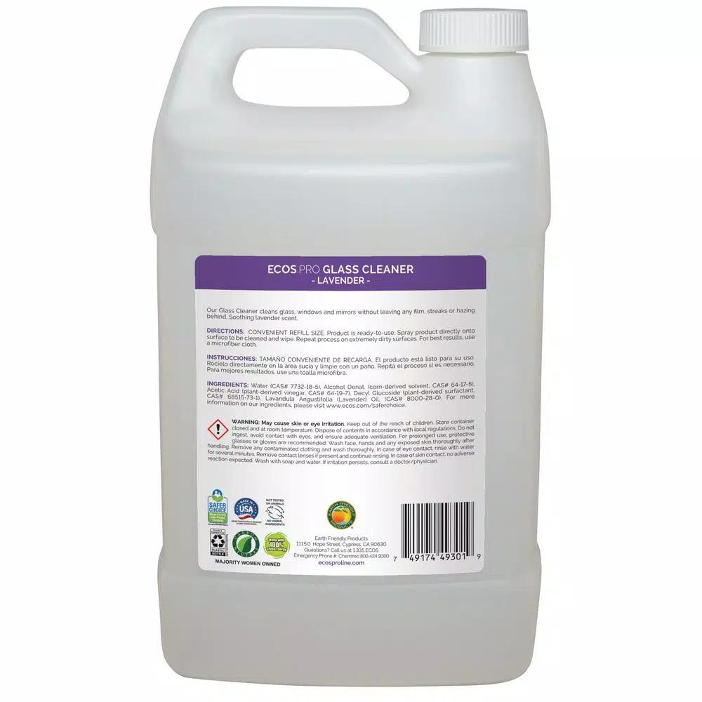ECOS Pro Lavender Glass Cleaner, 128 oz.