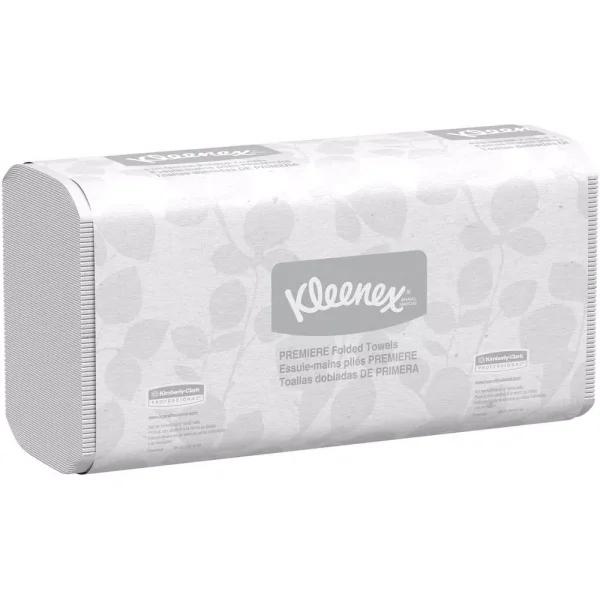 Kleenex Scottfold White Premiere Folded Paper Towels, 120 Count, 25 Pack Case