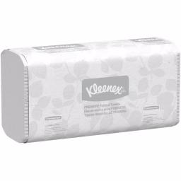Kleenex Scottfold White Premiere Folded Paper Towels, 120 Count, 25 Pack Case thumbnail 1
