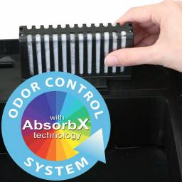 iTouchless 13 Gal. Stainless Steel Motion Sensing Touchless Trash Can with AbsorbX Odor Control thumbnail 3