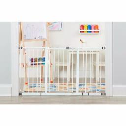 Regalo WideSpan Extra Wide Metal Walk-Through Baby Gate, 30 in. Tall, Fits 29-56 in. Openings thumbnail 3