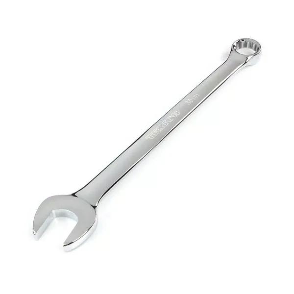 TEKTON 36 mm Combination Wrench, 12-Point Box End, Chrome Vanadium Steel