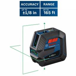 Bosch GCL100-40G Green Beam Self-Leveling Cross-Line Laser Level with Plumb Points thumbnail 6