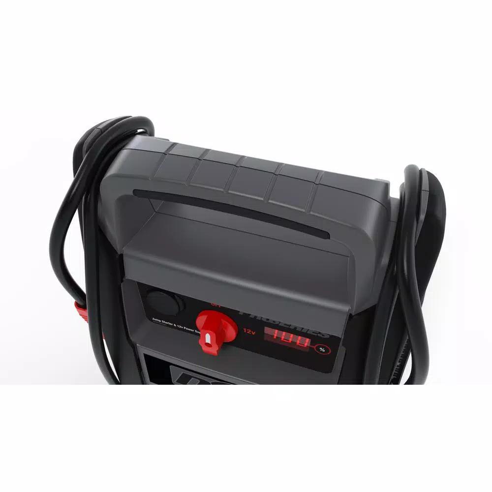 Schumacher ProSeries DSR116 12V Jump Starter with 2200 Peak Amps, Inverter, and USB Port