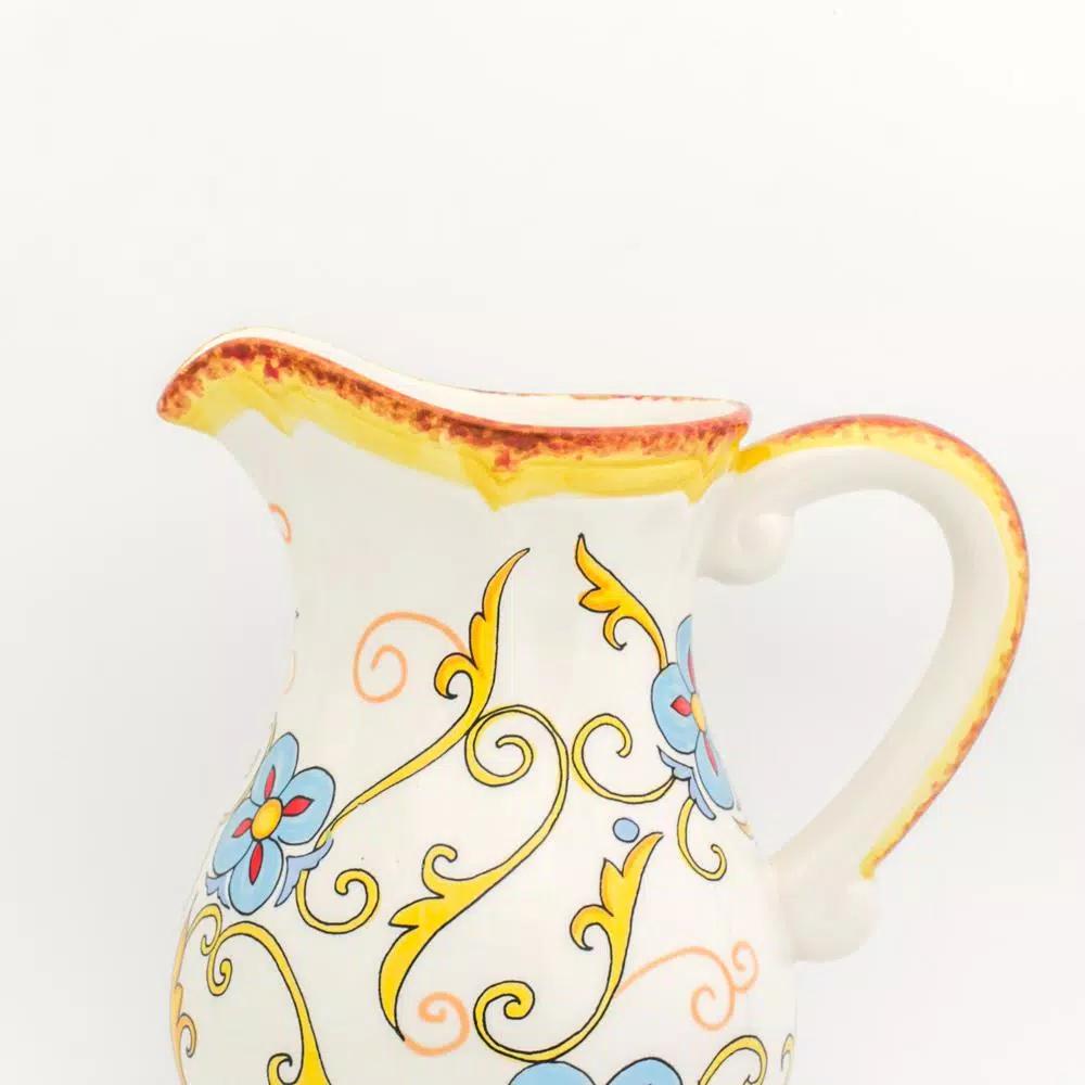 Euro Ceramica Duomo Collection 50 oz. Stoneware Pitcher