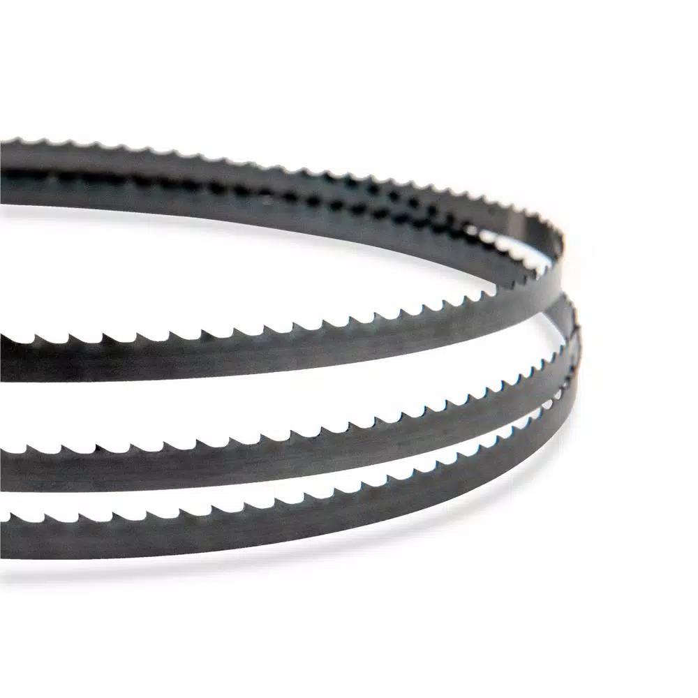 POWERTEC 56-7/8 in. x 1/4 in. 6 TPI High Carbon Steel Bandsaw Blade for Wood, Plastic & Aluminum
