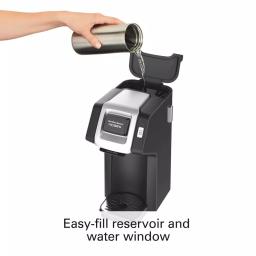 Hamilton Beach FlexBrew Black Single Serve Coffee Maker - Brews K-Cup Pods & Ground Coffee thumbnail 8