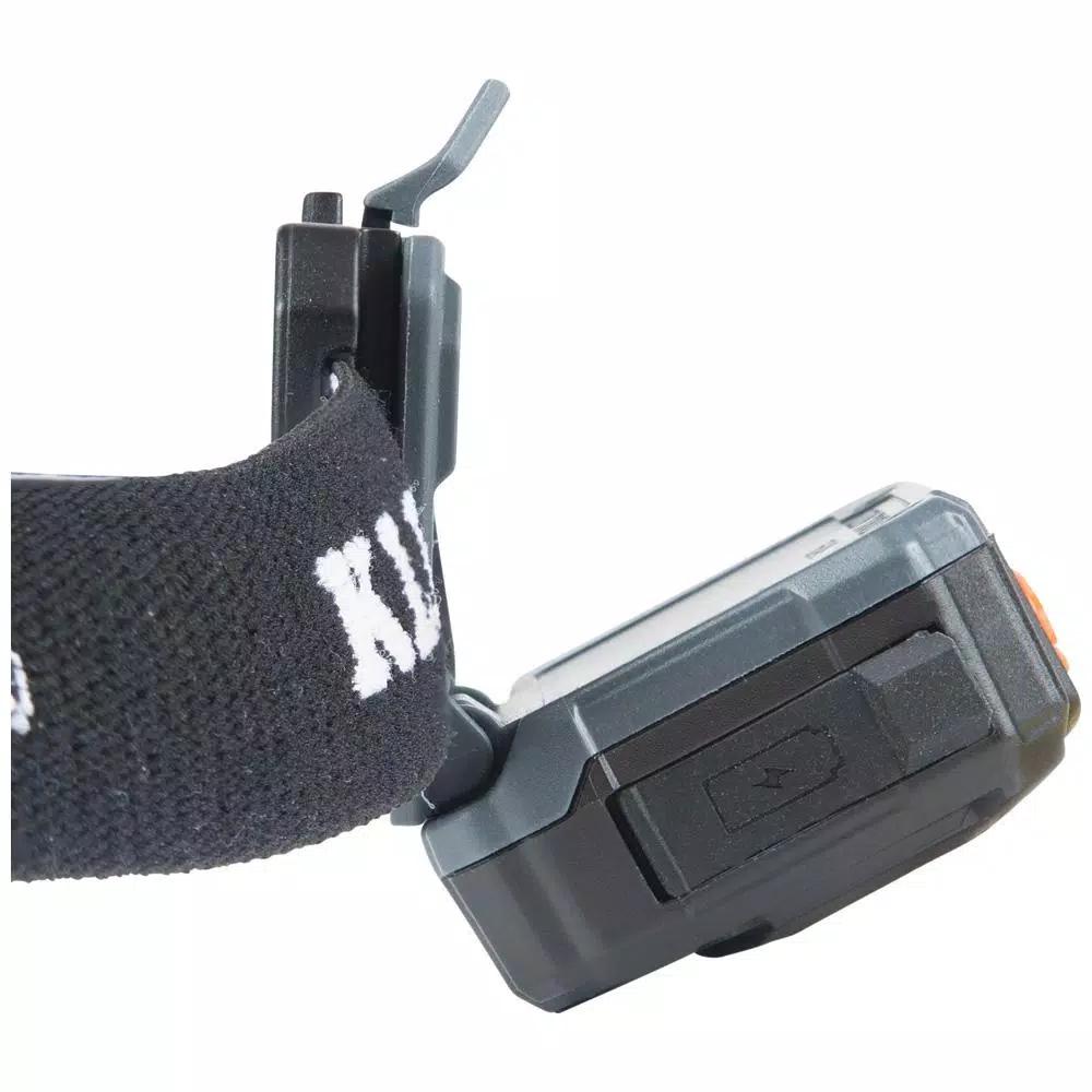Klein Tools Rechargeable Light Array LED Headlamp with Fabric Strap