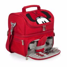 ONIVA Pranzo Minnie Mouse 3 Qt. 8-Can Insulated Lunch Tote Cooler Bag - Red thumbnail 2