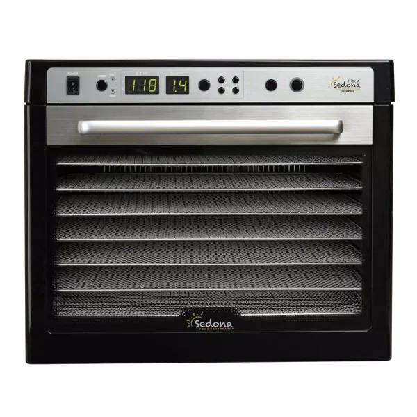 Tribest Sedona Supreme Digital Food Dehydrator with 9 Stainless Steel Trays