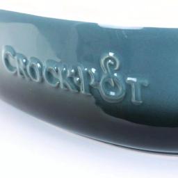 Gibson Oval Stoneware Bake Pan, 2.5 Qt. Capacity, Black thumbnail 4