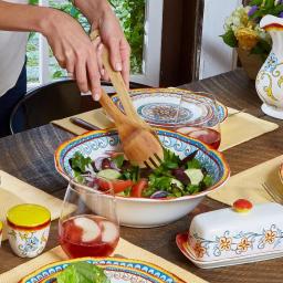 Euro Ceramica Duomo 12 in. Stoneware Serving Bowl thumbnail 4