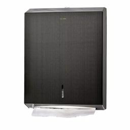 Alpine Industries Stainless Steel C-Fold and Multi-Fold Paper Towel Dispenser, Brushed Nickel thumbnail 1