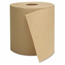 GEN Hardwound Roll Towels, 1-Ply Brown, 800ft per Roll (6 Rolls per Carton) thumbnail 1