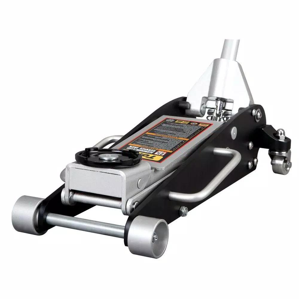 Big Red 2.5-Ton Aluminum and Steel Racing Floor Jack with Rapid Lift
