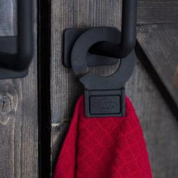 RITZ Hook and Hang Paprika Woven Cotton Kitchen Towel Set of 2 thumbnail 2