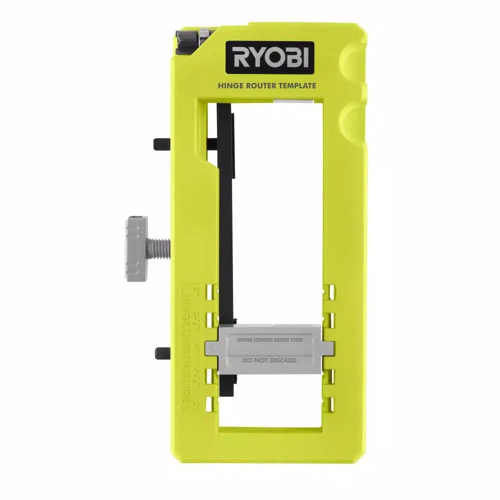 RYOBI Door Hinge Installation Kit with Router Bit and Self-Centering Hinge Bit