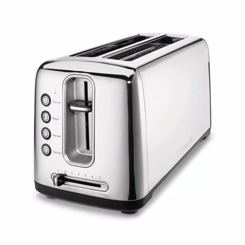 Cuisinart Bakery Artisan Bread 2-Slice Stainless Steel Extra-Wide Slot Toaster