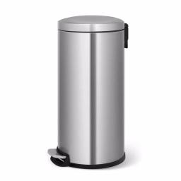 Innovaze Stainless Steel Round Step-on Trash Can Set, 8 Gal/30L and 1.3 Gal/5L, Fingerprint Resistant thumbnail 2