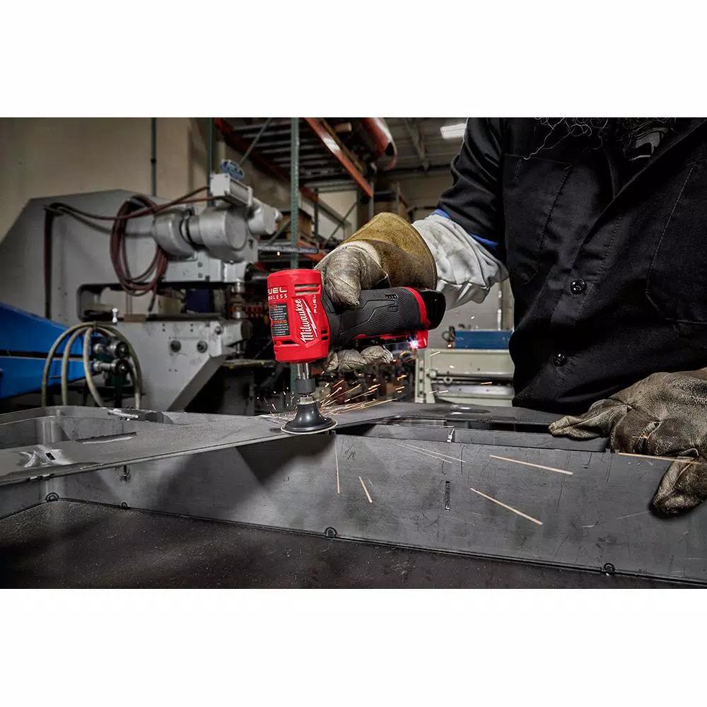 Milwaukee M12 FUEL 12V Brushless Cordless 1/4 in. Right Angle Die Grinder (Tool Only)