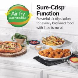 Hamilton Beach Sure-Crisp 4-Slice Air Fryer Toaster Oven, Stainless Steel thumbnail 3