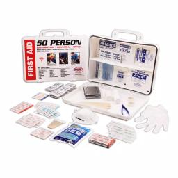 Rapid Care 233-Piece 50 Person OSHA/ANSI Compliant Poly First Aid Kit thumbnail 1