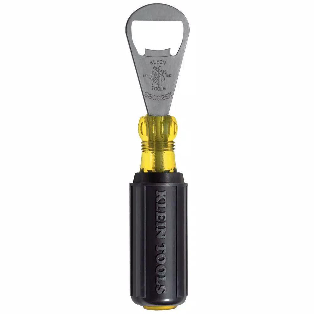 Klein Tools Stainless-Steel Beverage Tool with Cushion-Grip Handle
