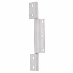 Barton Kramer Mill Finish Aluminum Screen Door Hinge with Brass Bushings thumbnail 2