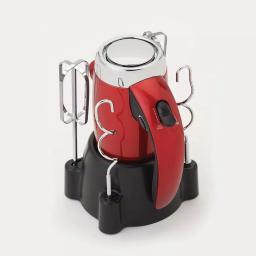 Betty Crocker 7-Speed Red Hand Mixer with Mini Stand, 250W thumbnail 3
