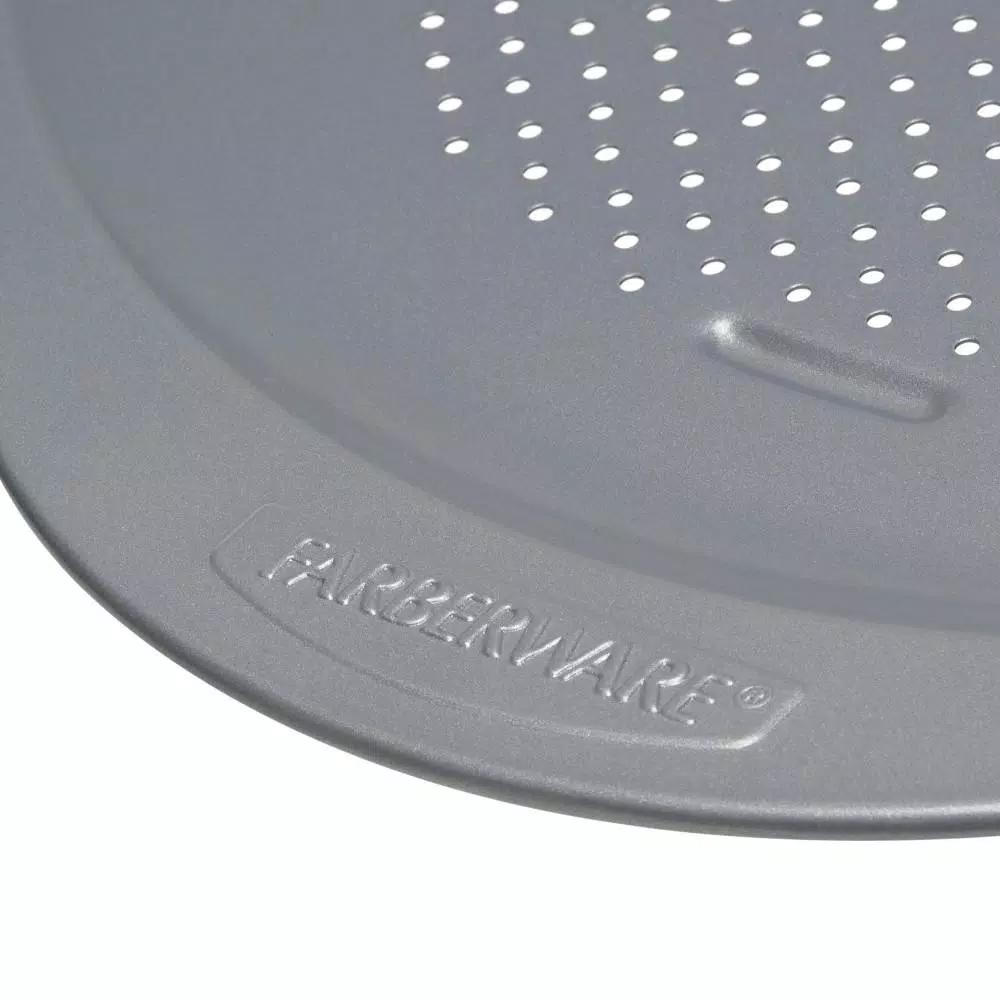 Farberware 15.5-inch Steel Perforated Nonstick Pizza Pan