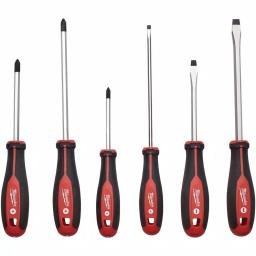 Milwaukee 6-Piece Screwdriver Set with 25 ft. Compact Auto-Lock Tape Measure thumbnail 11