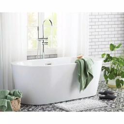 Vanity Art 46 in. Freestanding Single Handle Claw Foot Tub Faucet with Hand Shower, Polished Chrome thumbnail 2