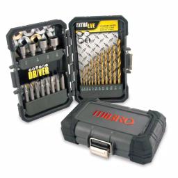 MIBRO 24-Piece Titanium Drill Bit, Screwdriver Bit, and Nut Setter Set thumbnail 2