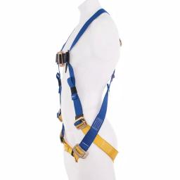 Werner BaseWear Standard Universal Safety Harness, 1 D-Ring, Blue thumbnail 5