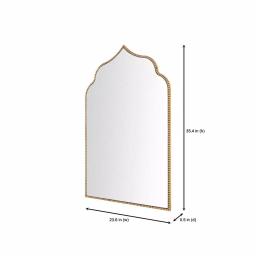 Home Decorators Collection Ornate Arched Gold Antiqued Accent Mirror thumbnail 2