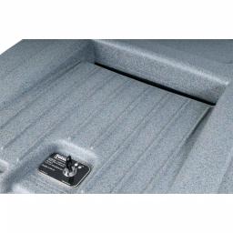 Toter 96 Gal. Graystone Wheeled Secure Document Cart thumbnail 8