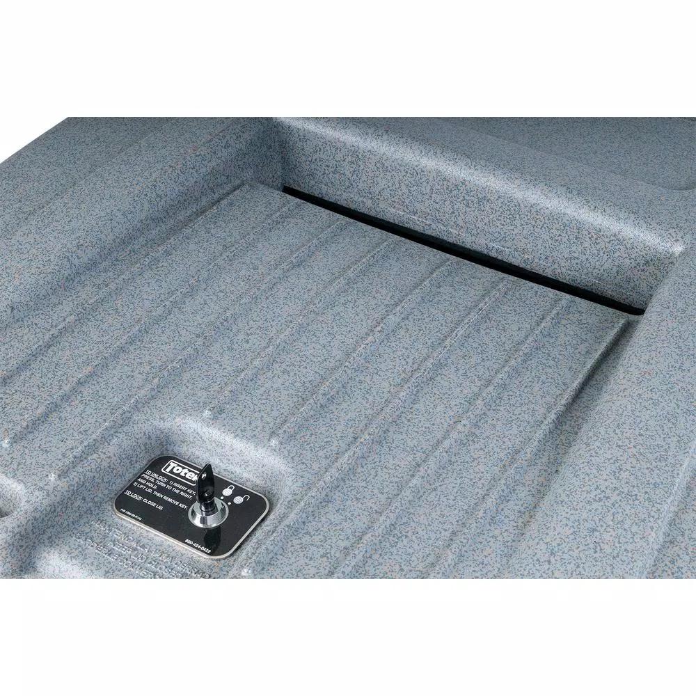 Toter 96 Gal. Graystone Wheeled Secure Document Cart