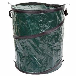 Wakeman Outdoors 33 Gal. Collapsible Camping Trash Bin, Green thumbnail 1