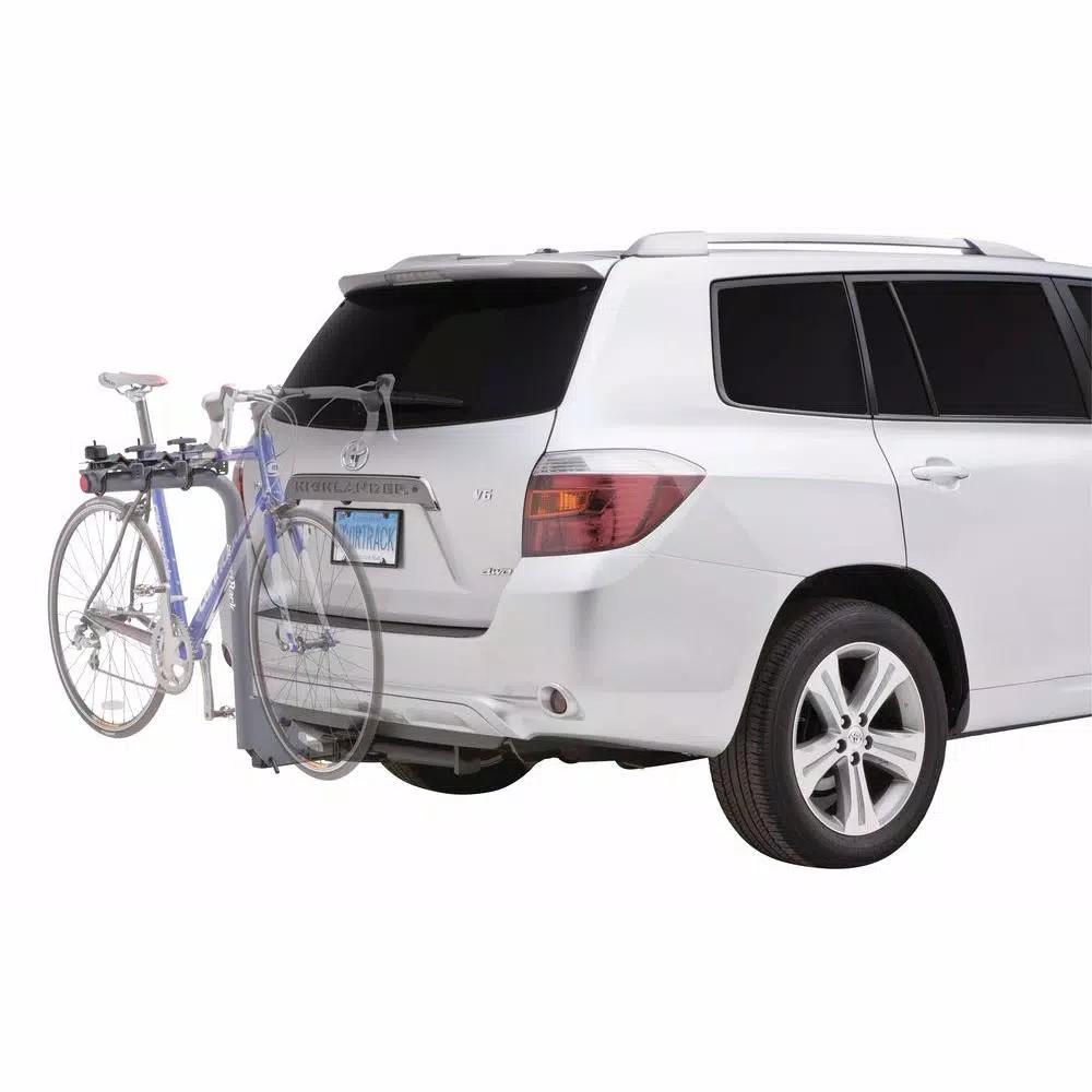 SportRack 3-Bike Lock and Tilt Hanging Hitch Bike Rack