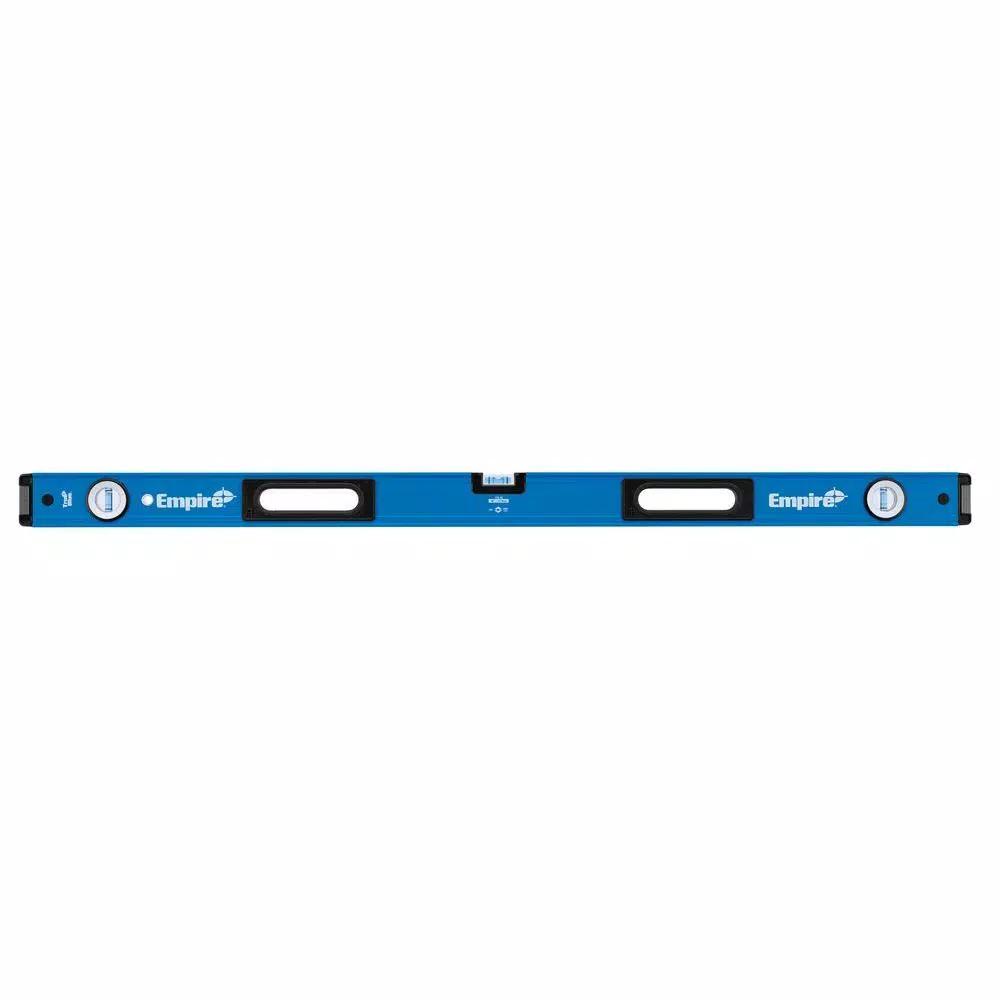 Empire e75 Series True Blue 48 in. Box Level and 12 in. Magnetic Level Set